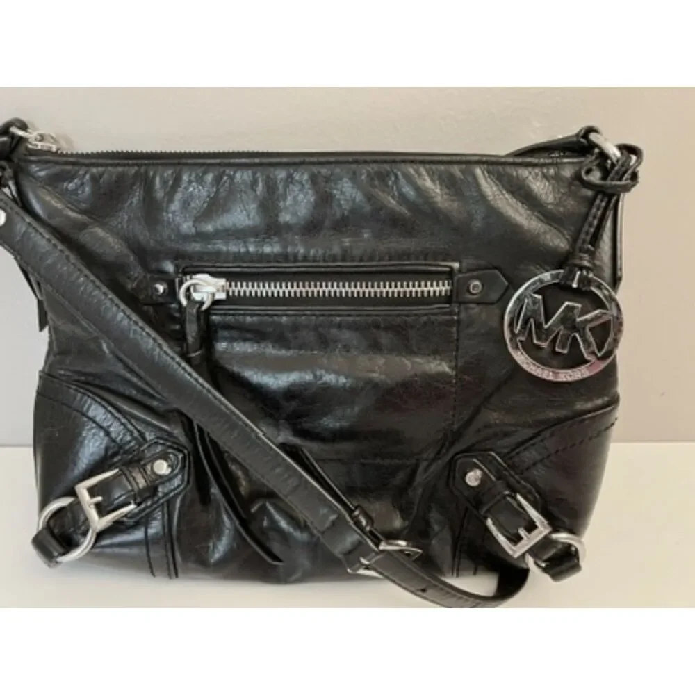 Michael Kors vintage buckle crossbody bag